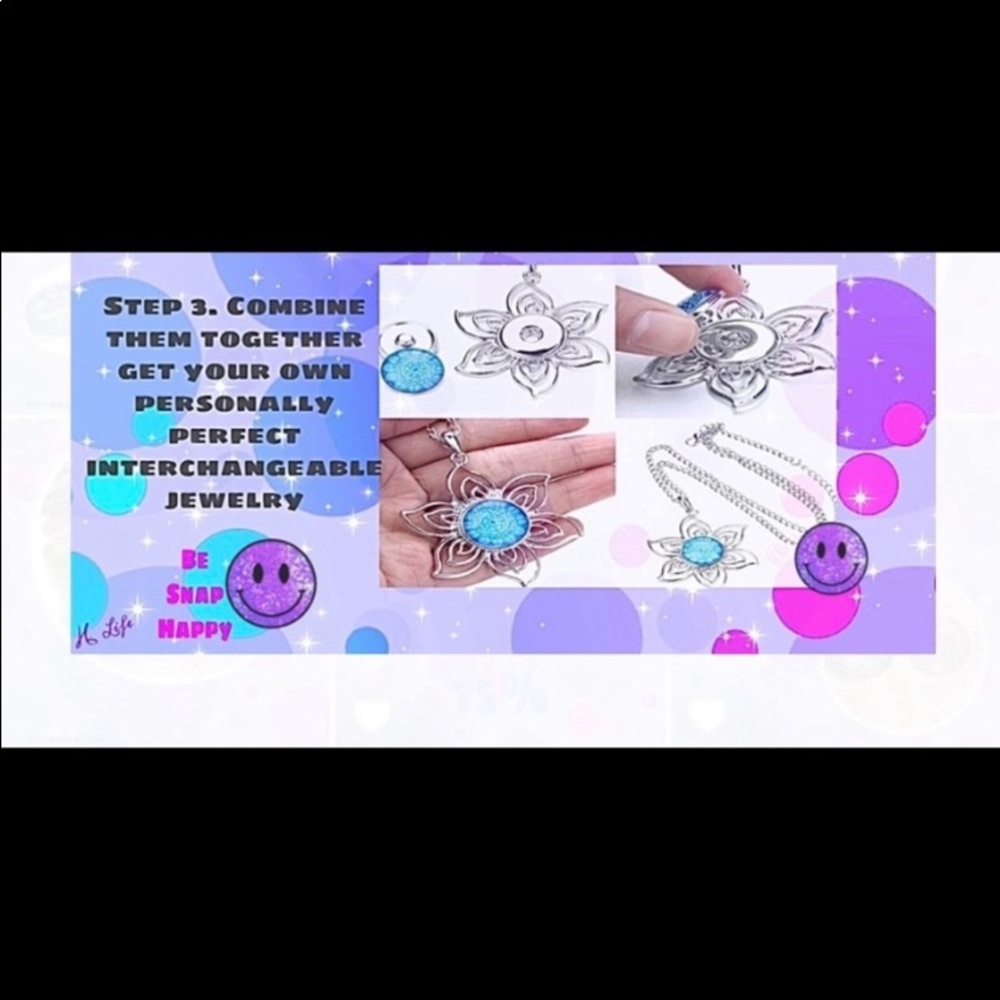 Snap Jewelry Button - Picture 3 of 4